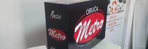 Izrada kutije za promovisanje Obuće Metro na televizijskim emisijama
